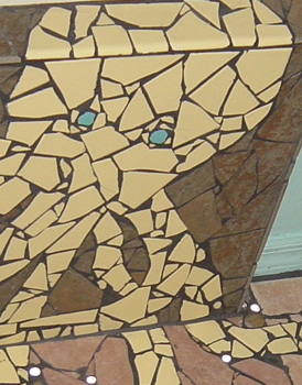 mosaic tile octopus